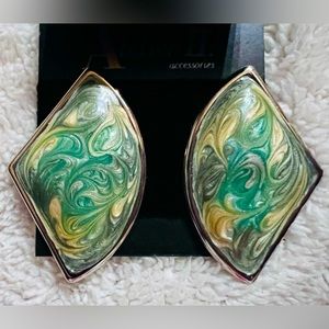 Vintage Cara Mia Modern Post Earrings